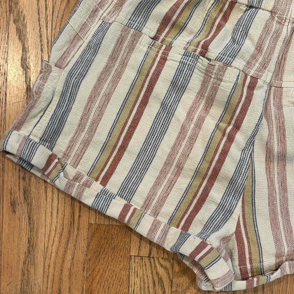 Free People Multicolor Striped High Waist Shorts - Picture 12 of 13